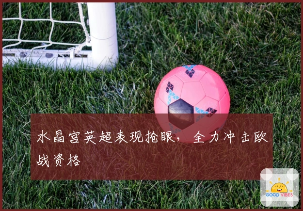 水晶宫英超表现抢眼，全力冲击欧战资格